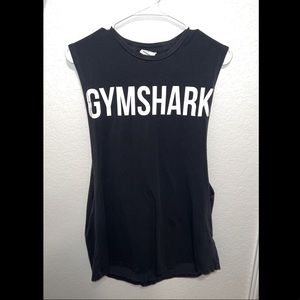 Black Gymshark cutoff